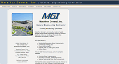 Desktop Screenshot of mgipaving.com
